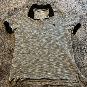 Express Pique Polo Gray